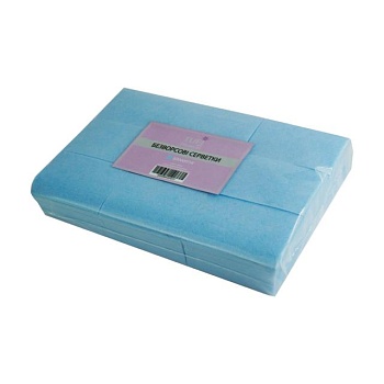 foto безворсовые салфетки tufi profi premium голубые, 4*6 см, 540 шт