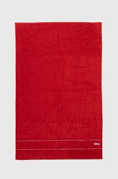 foto рушник boss plain red 100 x 150 cm