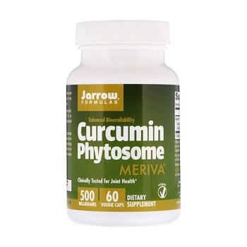 foto диетическая добавка в капсулах jarrow formulas curcumin phytosome meriva фитосомы куркумина 500 мг, 60 шт