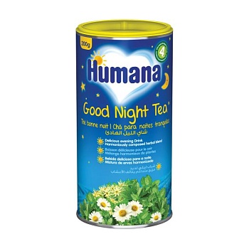 foto чай растворимый humana сладкие сны, 200 г