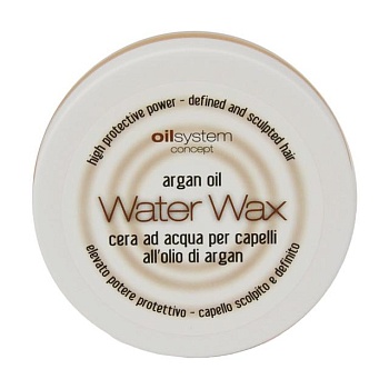 foto віск для укладання волосся punti di vista oil system concept argan oil water wax на водній основі, з екстрактом олії аргани, 100 мл
