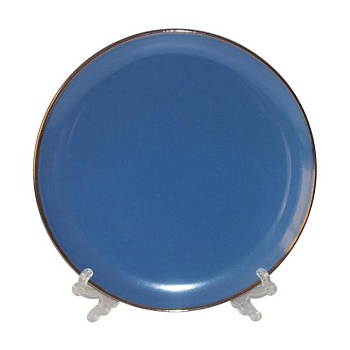 foto тарілка десертна limited edition royal синя, 20 см (jh2068-6)