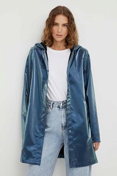 foto дождевик rains 18050 jackets женская цвет синий переходная