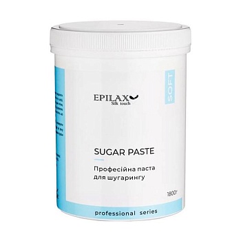 foto сахарная паста для шугаринга epilax silk touch professional sugar paste soft, 1.8 кг