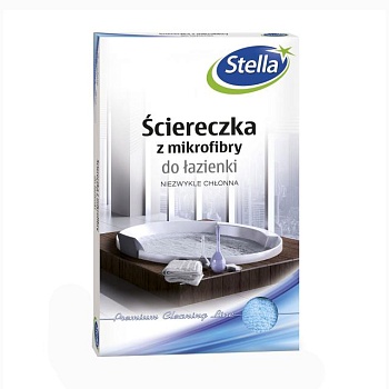 foto салфетка из микрофибры для ванной комнаты stella microfiber bathroom cloth, 1 шт
