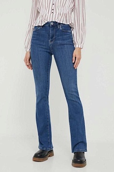 foto джинси pepe jeans dion flare жіночі висока посадка
