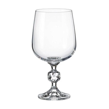 foto бокалы для вина bohemia klaudie (sterna), 6*340 мл (4s149/00000/340)