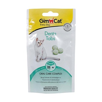 foto витамины для кошек gimcat every day denta tabs для здоровья зубов, 40 г