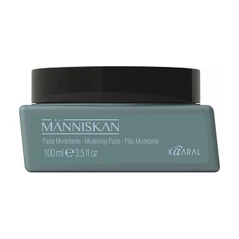foto моделирующая паста для укладки волос kaaral manniskan modeling paste, 100 мл