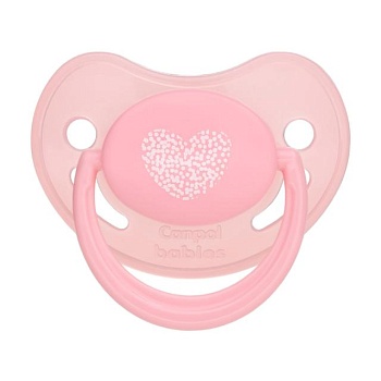 foto пустышка силиконовая canpol babies pastelove анатомическая, розовая, от 6 до 18 месяцев (22/420)