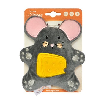 foto мягкая игрушка tigres мышка лучший друг, с рождения (іг-0080)