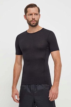 foto функціональна футболка adidas terrex xperior merino 150 колір чорний