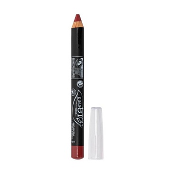 foto помада-карандаш для губ purobio cosmetics pencil lipstick in kingsize 16 огненно-красный, 2.3 г
