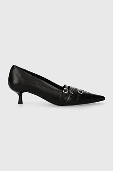 foto кожаные туфли vagabond shoemakers lykke цвет чёрный 5714.101.20
