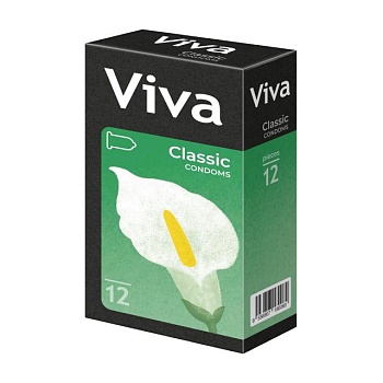foto презервативы латексные viva классические,12 шт