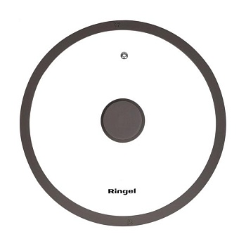 foto крышка ringel universal silicone стеклянная, круглая, 28 см (rg-9302-28)