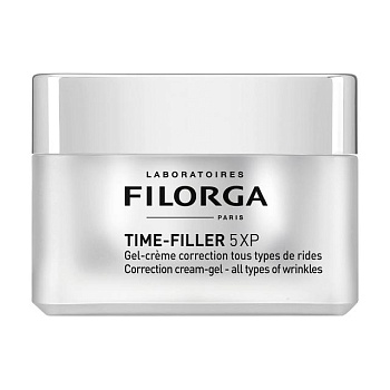 foto уценка! гель-крем для лица filorga time-filler 5 xp correction cream-gel, 50 мл
