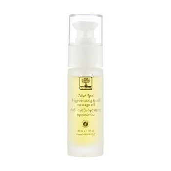 foto масло для лица bioselect olive spa regenerating facial massage oil, 30 мл