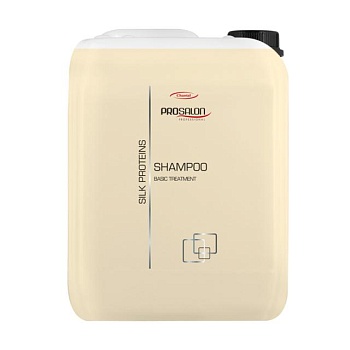 foto шампунь для волос prosalon professional silk proteins basic treatment shampoo, 5 кг