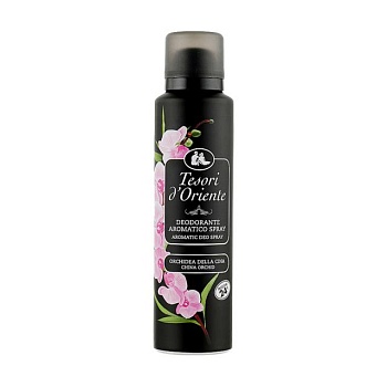 foto парфюмированный дезодорант-спрей женский tesori d'oriente orchidea deodorante spray, 150 мл