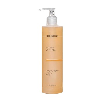 foto увлажняющий гель для умывания christina forever young moisturizing facial wash, 300 мл
