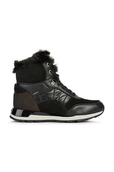 foto зимові чоботи geox new aneko b abx колір чорний