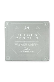 foto printworks комплект карандашей в чехле (24-pack)