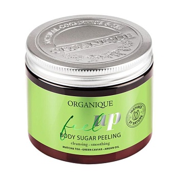 foto сахарный пилинг для тела organique feel up body sugar peeling, 200 мл