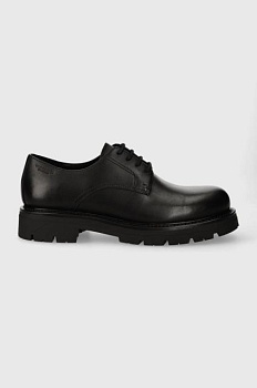 foto шкіряні туфлі vagabond shoemakers cameron чоловічі колір чорний 5675.101.20