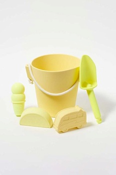 foto набор игрушек для песочницы sunnylife silicone bucket & spade set 5 шт