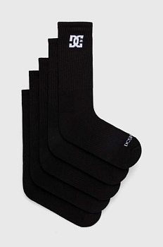 foto шкарпетки dc 5-pack чоловічі колір чорний adyaa03190
