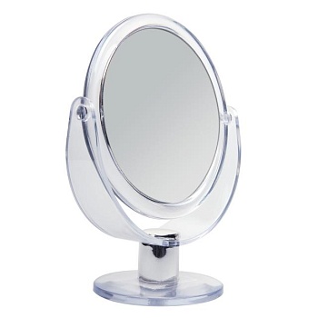 foto дзеркало titania в рамі косметичне, d12,5см,1595l