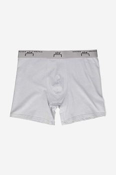 foto боксеры a-cold-wall* boxer shorts мужские цвет серый acwmu005-grey