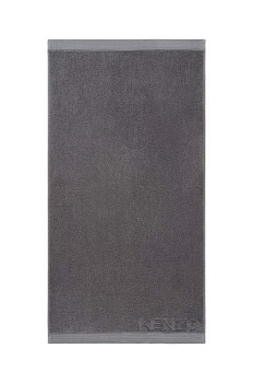 foto большое хлопковое полотенце kenzo iconic gris 92x150?cm