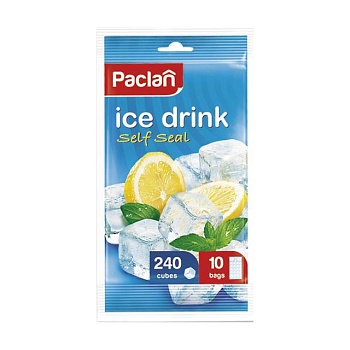 foto упаковка мешочков для льда paclan, 10*24 шт
