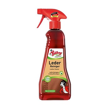 foto чистящее средство для ухода для всех типов кожи poliboy leather cleaner spray, 375 мл