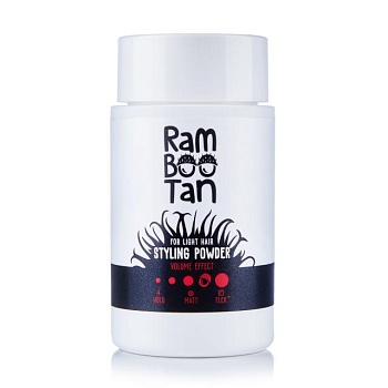 foto пудра для укладки светлых волос rambootan styling powder с матовым эффектом, 10 г