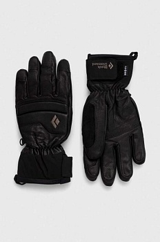 foto лижні рукавички black diamond spark колір чорний