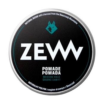 foto мужская помада для укладки волос zew for men hair pomade, medium hold, 50 мл