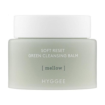 foto бальзам для лица hyggee soft reset green cleansing balm для снятия макияжа, 100 мл