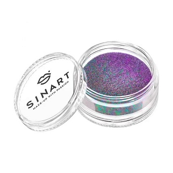 foto пигмент для век sinart make-up with passion, 115 pink green, 1 г