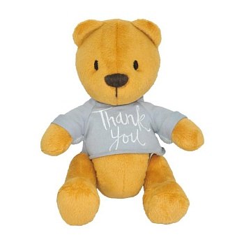 foto дитяча м'яка іграшка tigres ведмедик денні thank you, від 3 років (ве-0207)