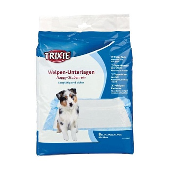 foto пеленки для собак trixie, 60*90 см, 8 шт