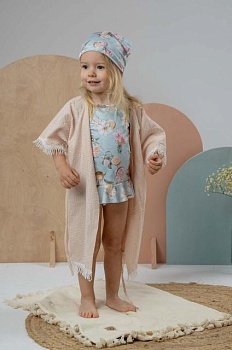 foto детский платок jamiks цвет бирюзовый