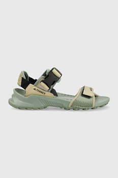foto сандалі adidas terrex hydroterra колір зелений
