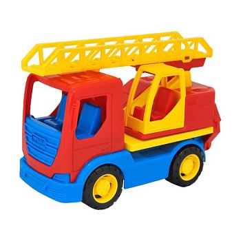 foto детская игрушка tigres tech truck пожарная машина, от 1 года, 24 см (39885)