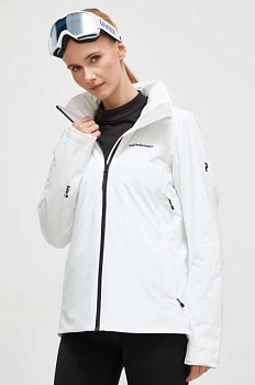 foto гірськолижна куртка peak performance anima колір білий