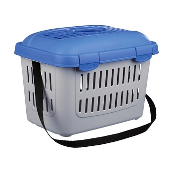 foto переноска для кішок та собак trixie midi capri transport box до 5 кг, 44*33*32 см