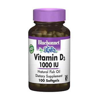 foto диетическая добавка витамины в капсулах bluebonnet nutrition vitamin d3 1000 ме, 100 шт