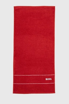 foto рушник boss plain red 50 x 100 cm